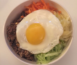 韩国拌饭的做法