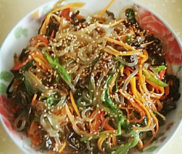 韩式拌杂菜的做法