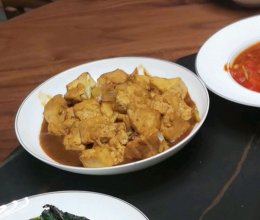 大葱烧豆腐的做法