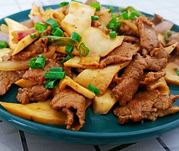 黑胡椒牛里脊肉炒杏鲍菇的做法