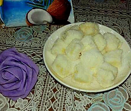 牛奶椰丝小方的做法