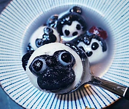 #元宵节美食大赏#卡通汤圆易造型，拯救干裂万用小窍门的做法