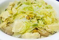 东北大白菜炖冻豆腐的做法