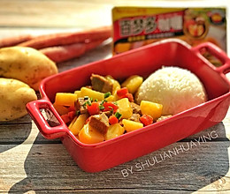 土豆牛肉咖喱饭#百梦多Lady咖喱#的做法