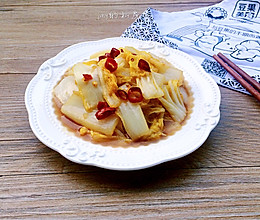 醋溜白菜#我要上首页酸辣家常菜#的做法