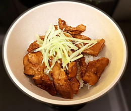 猪肉盖饭的做法