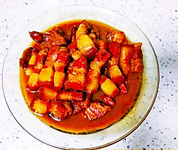 红烧肉+卤蛋的做法