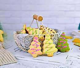 #相聚组个局#巧克力糖珠圣诞饼干的做法