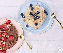 糙米牛奶布丁（不用烤箱就能做的甜品）的做法