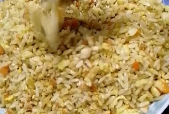 黄金蛋炒饭的做法