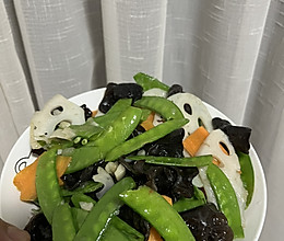 荷塘小炒的做法
