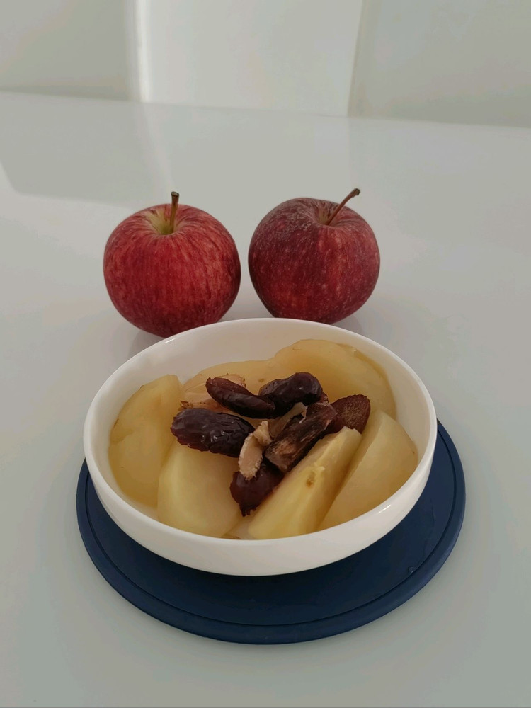 健脾养血的美味蒸苹果的做法