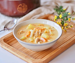 【一食呓语】暖身奶油炖菜的做法