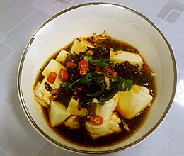 皮蛋嫩豆腐的做法