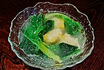 菠菜圆子汤的做法