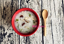 香菇鸡肉粥（电饭煲版）的做法