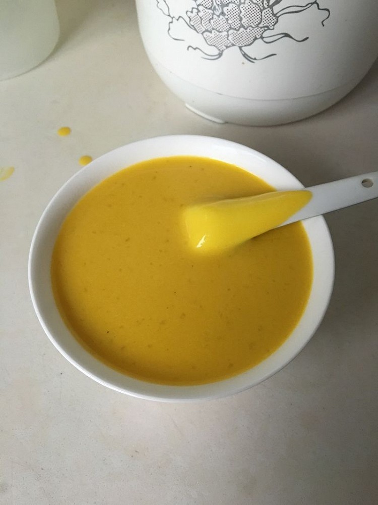南瓜牛奶米糊的做法