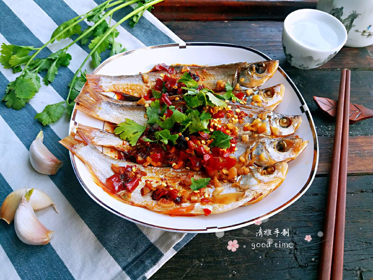 一锅二吃快捷清蒸咸鱼的做法