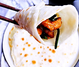 韭苔里脊-卷饼的做法