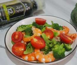 #刘畊宏女孩减脂饮食#凉拌西兰花虾仁的做法