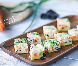 小米木耳鸡蛋糕——宝宝点心系列的做法