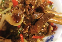 芹菜牛肉丝的做法