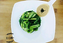 麻汁油麦菜的做法