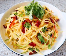 炝拌土豆丝的做法