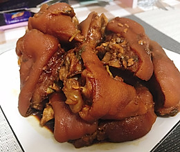 卤猪蹄的做法