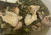 五花肉炖腌芥菜的做法