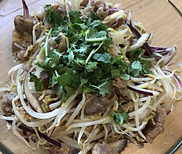银牙牛肉的做法