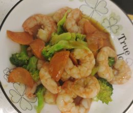 西兰花炒虾仁——儿童辅食的做法