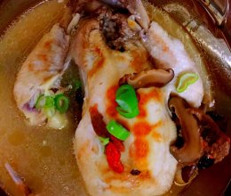 电饭锅版韩式参鸡汤的做法