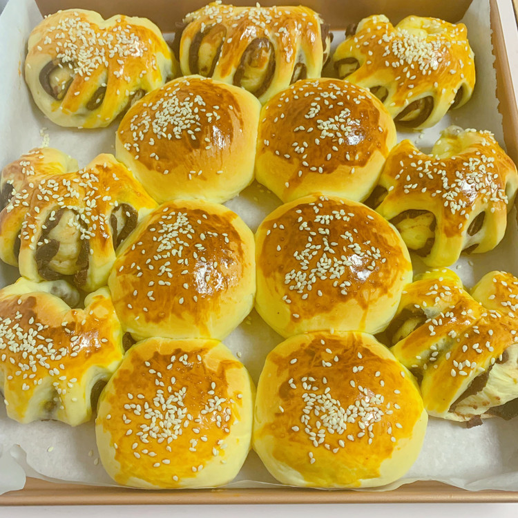 徒手做松软烤面包的做法