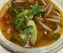 #素食主义#低脂营养 面疙瘩汤 超好吃的做法