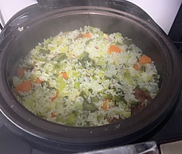 老上海咸肉菜饭的做法