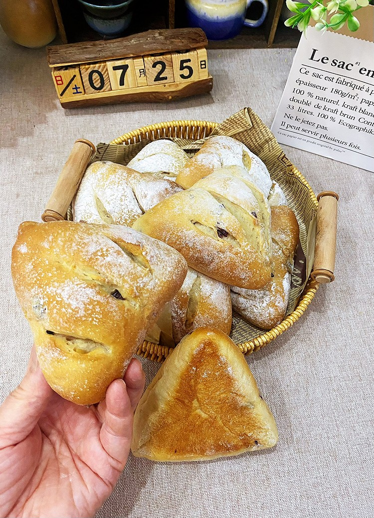 蔓越莓青稞软欧面包—蓬松暄软，低脂健康！的做法