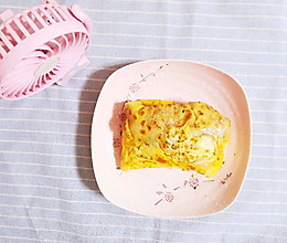 十五分钟快手早餐之家常煎饼(电饼铛版)的做法