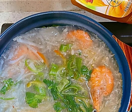 #家乡年味 鲜才够味#冬吃萝卜夏吃姜，萝卜虾汤！的做法