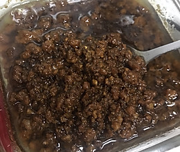 四川杂酱面臊子的做法