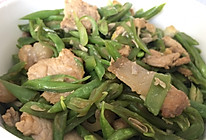 四季豆炒肉的做法