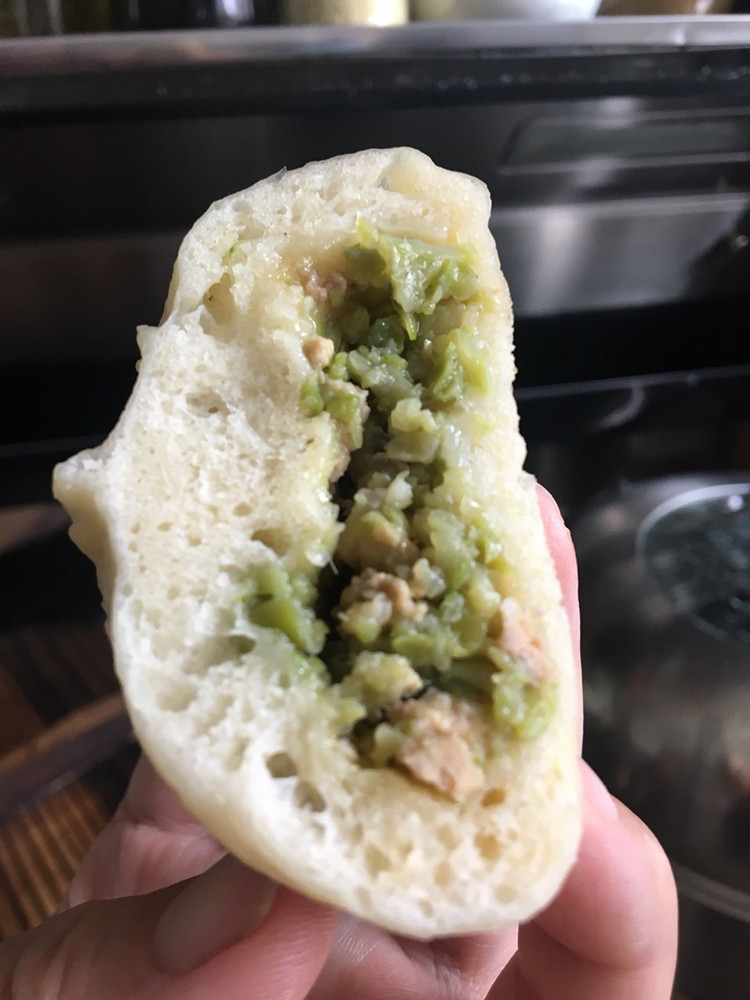 猪肉豆角馅包子的做法