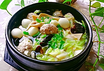 砂锅肉丸汤的做法