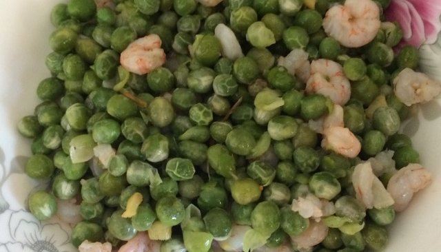 青豆虾仁的做法