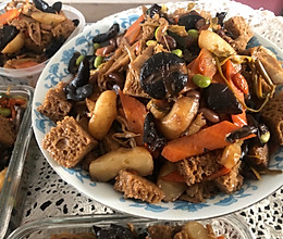 素什锦的做法