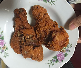 油炸大鸡腿的做法