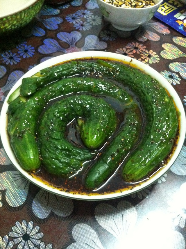 蓑衣黄瓜（黄瓜龙）的做法