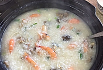 海鲜鸽子砂锅粥的做法