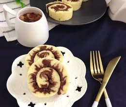 #奇妙烘焙屋#可可旋风蛋糕卷的做法