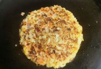 黄金早餐饼（剩米饭版）的做法